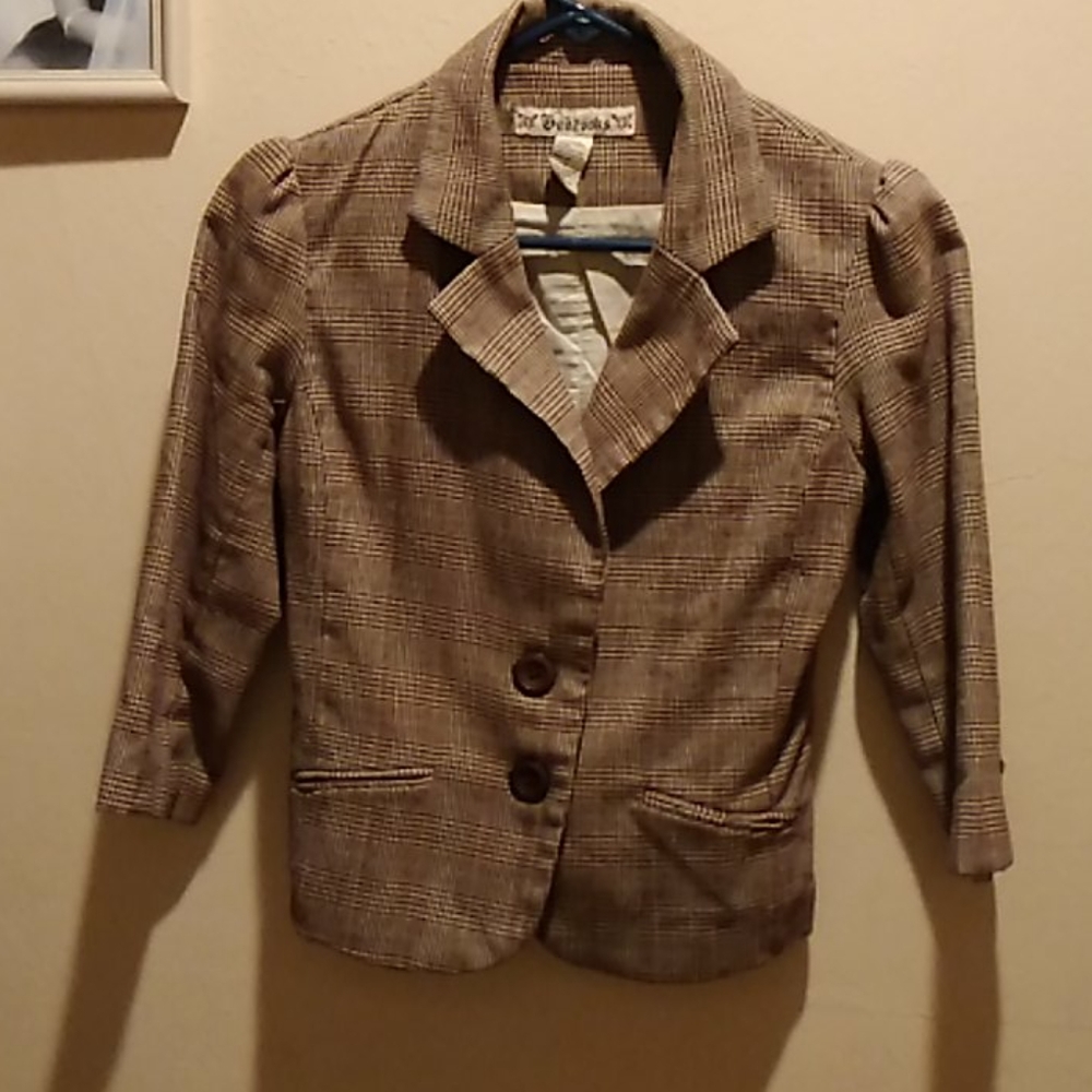 Houndstooth Blazer